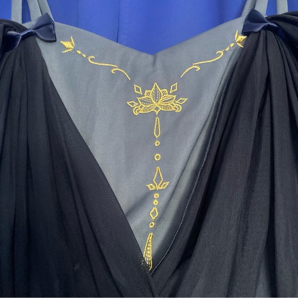 Miselian Lotus Natural Waist JSK by Mirror Miracle 💙💛 - Picture 2 of 16